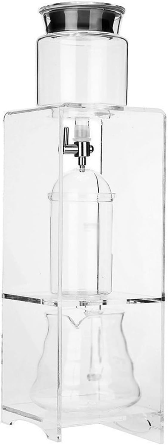 Coffee Carafe Ice Drip Coffee Pot Coffee Maker Filter Glass Percolators Espresso Barista Dripper Pot Ice Cold Brew Pots Brewer Convenient