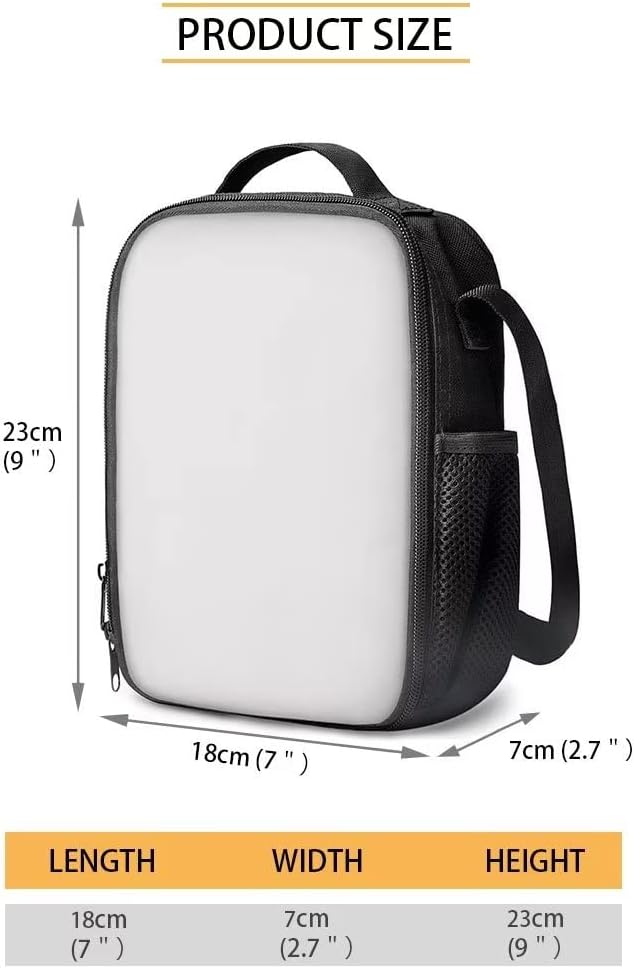 American Flag Fish Print 3 Packs Stylish Students School Bag Set for Kids, Large Capacity Backpack Laptop Daypack Zipper Pencil Case Lunch Bag