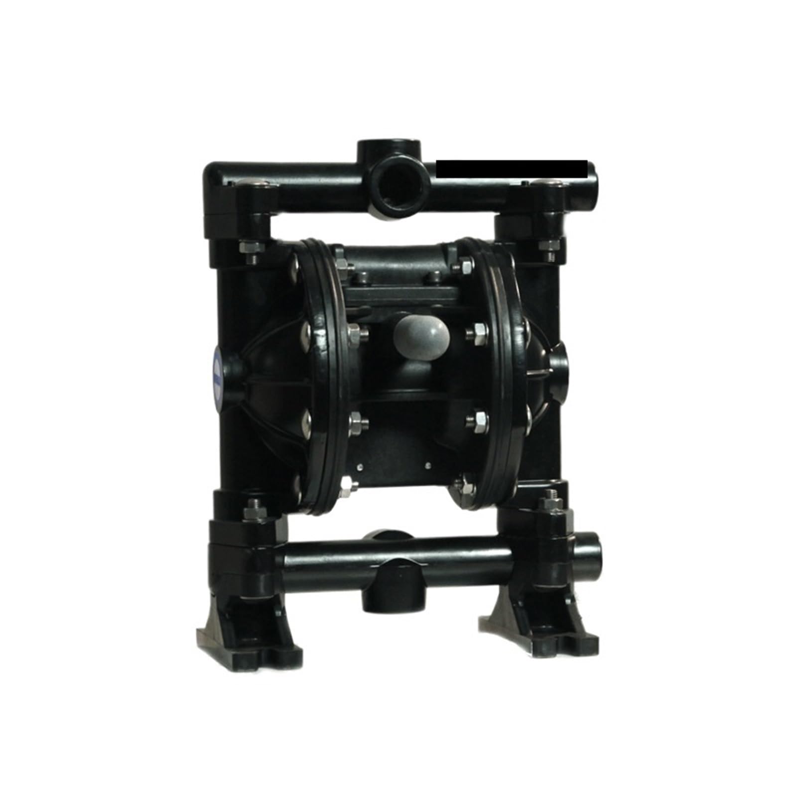 Diaphragm Pump, Aluminum Alloy Pneumatic Diaphragm Pump Chemical Transfer Air Operated Double for Industrial Fluids(EA15ALSSSPSP)