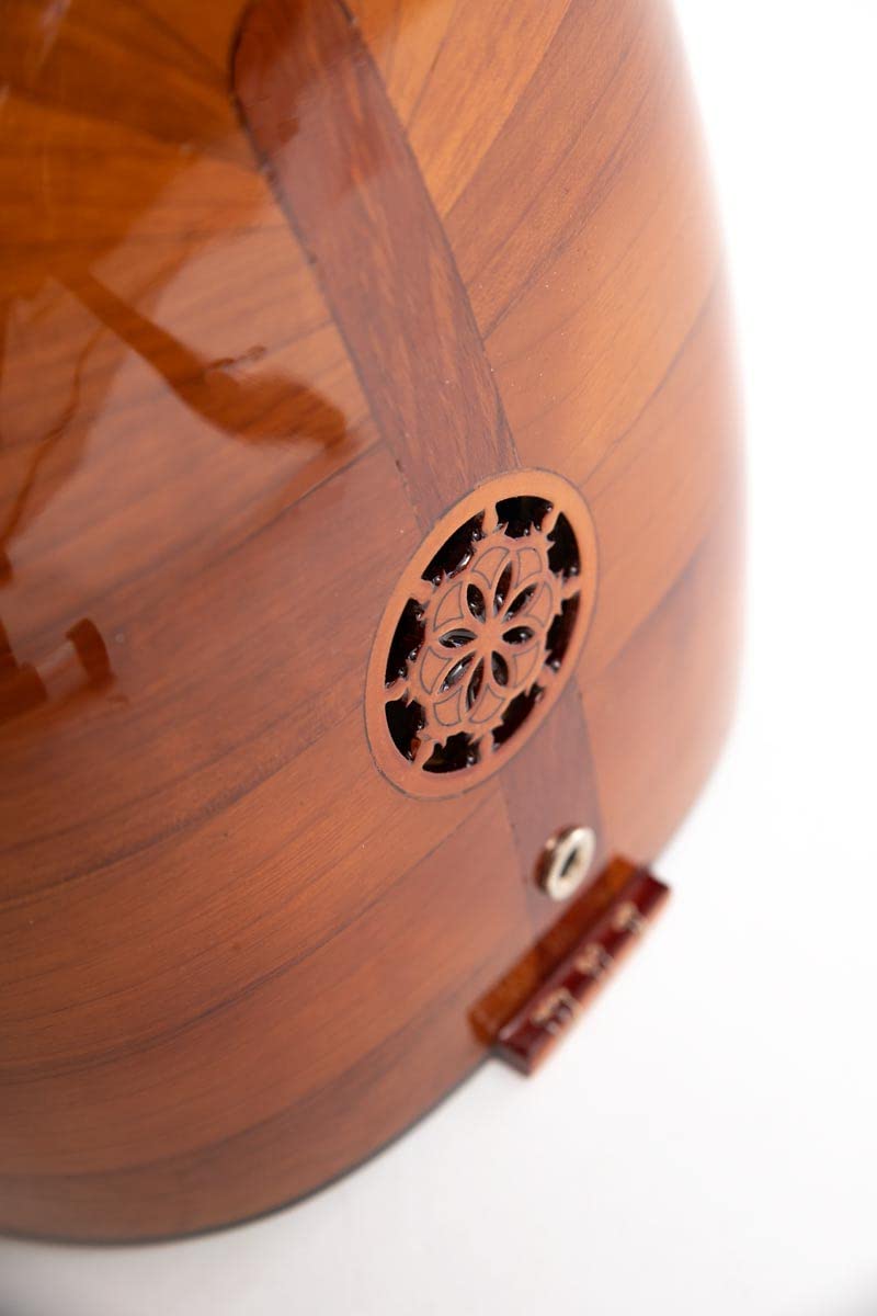 Long Neck Turkish Saz made of Cherry with built in Pickup, hand made instrument! - Image 7