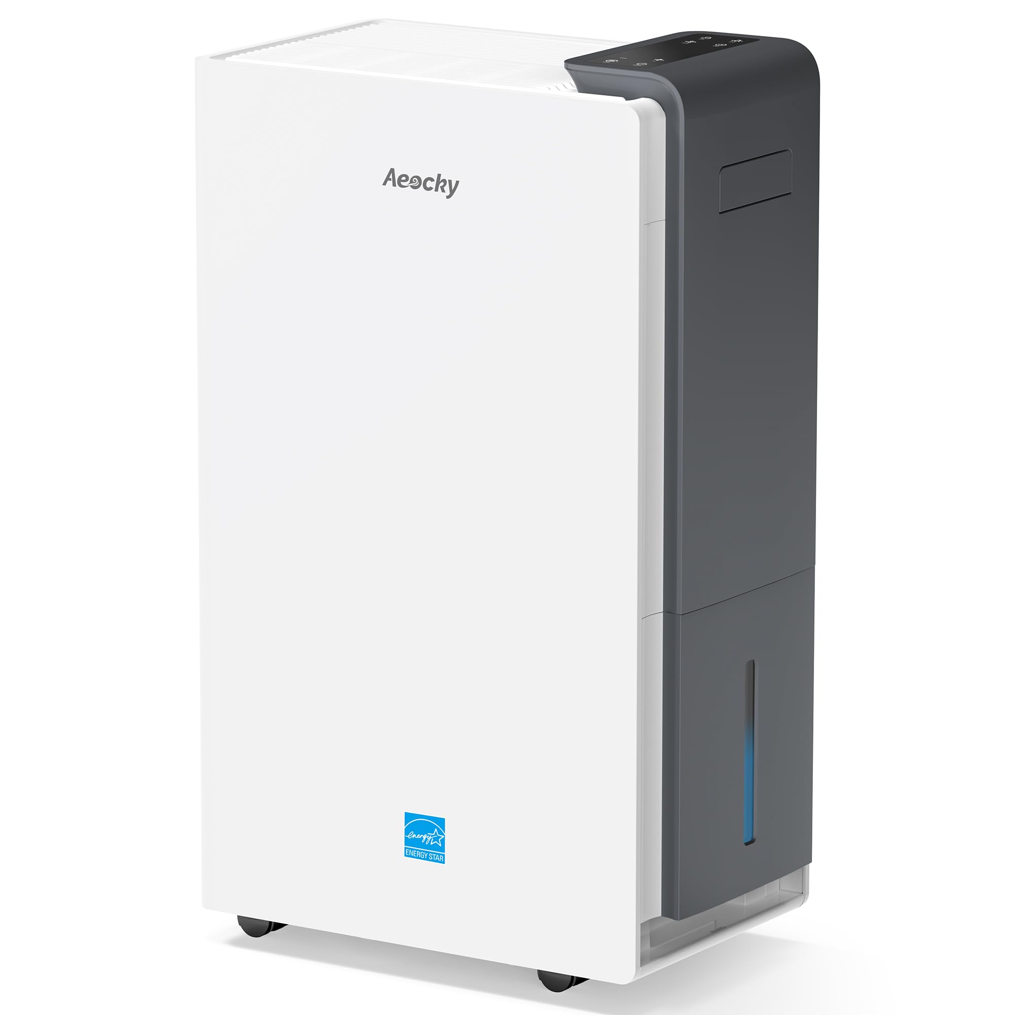 5500 Sq Ft Energy Star Most Efficient 2024 Dehumidifier AEOCKY Max 105 Pint Day Smart Compressor Dehumidifier with