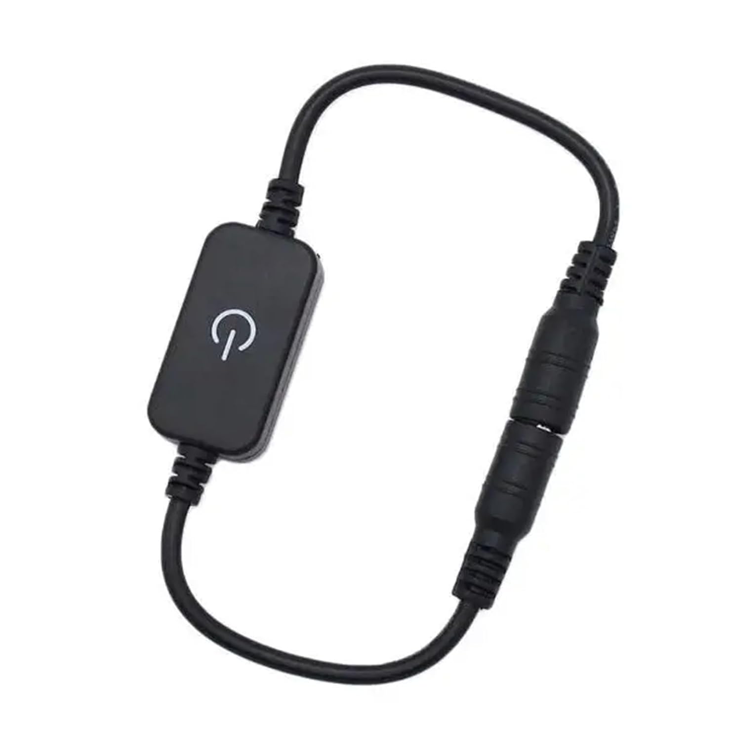 LED Light Strip Touch dimmer Brightness Control LED dimmer Switch 1 Key dimmer 12V-24V Light Switch Adjustment 3528 5050 5630 Light Strip(Black)