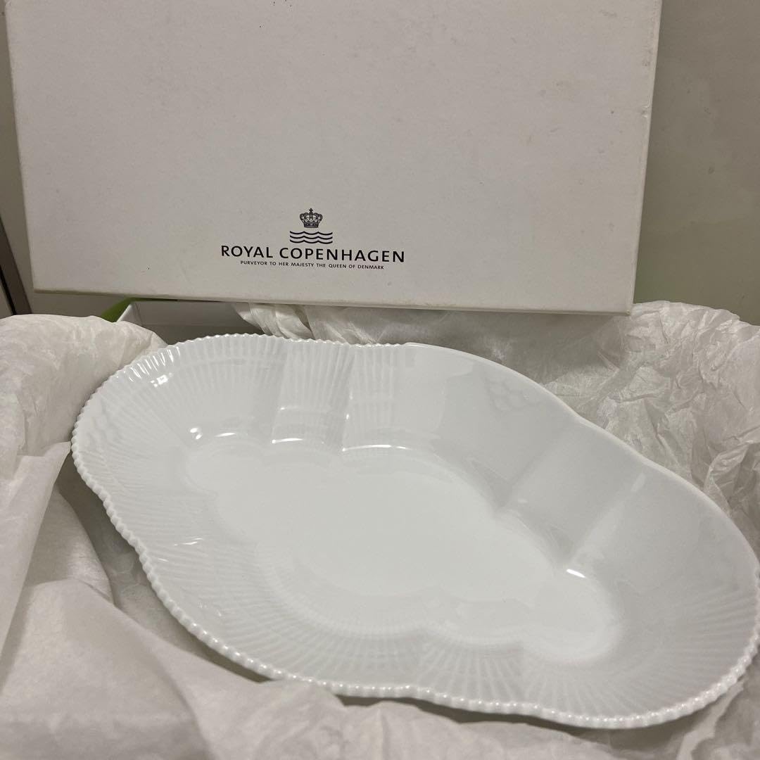 Amazon.co.jp: ロイヤルコペンハーゲン ホワイトエレメンツ オーバル