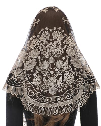 Bozidol Church Mantilla Catholic Veil: Triangle...