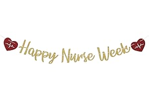 Glimmering Nurse Appreciation Banner for Nurses Week