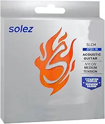 Encordoamento Violão Nylon Solez SLC M Tensão Média