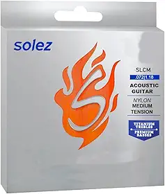 Encordoamento Violão Nylon Solez SLC M Tensão Média