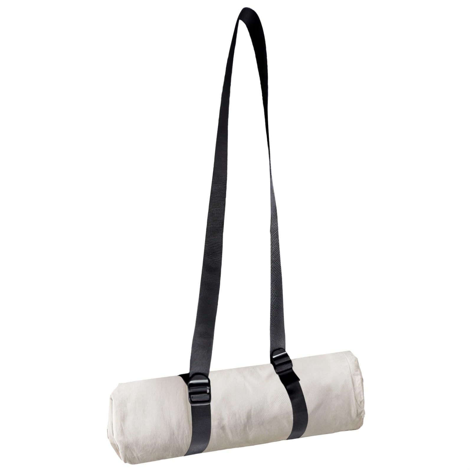Couverture imperméable 145x200 toile pliable beige avec poignée pour plage et camping