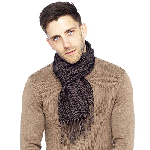 Tom Franks - Sciarpa a righe a spina di pesce