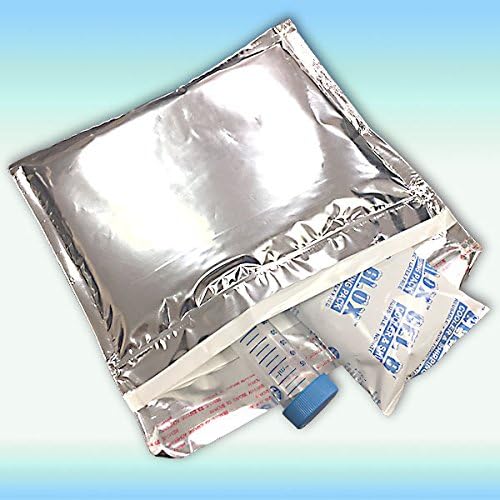 Insulated Mailer Metalized Envelopes for Cold Shipping, 9" x 12" - 5/Case