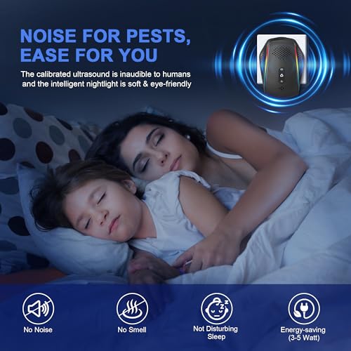 Image of Pest Indoor Repeller - Repellent for Mouse, Mice, Rats, Roaches, Ants, Spiders (6 Pack)