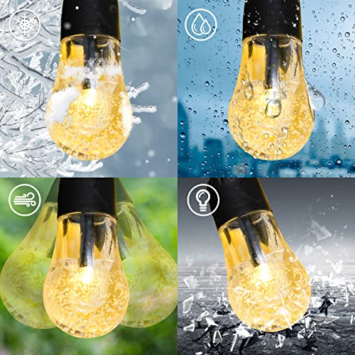 Grand Patio Solar String Lights Outdoor 22Ft 30 Led, Waterproof 4 Modes Solar Patio Lights For Patio, Lawn, Garden, Gazebo, Yard, Umbrella, Outdoors (Warm White) #TOP5