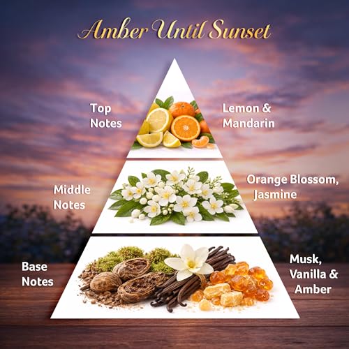 Image of FACES CANADA STAY Amber Until Sunset Eau de Parfum Mini for Women, 20ml | Long-Lasting Oriental, Ambery Vanilla Perfume with Bergamot, Amber, Vanilla & Musk | Warm Day-to-Night Scent | Premium Fragrance