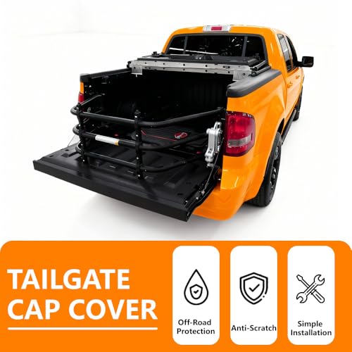 Image of G-PLUS Top Rear Tailgate Moulding Trim Fit 07-10 Ford Explorer Sport Trac | Black Replace # 7A2Z-7840602-BA 51.73 inch Length