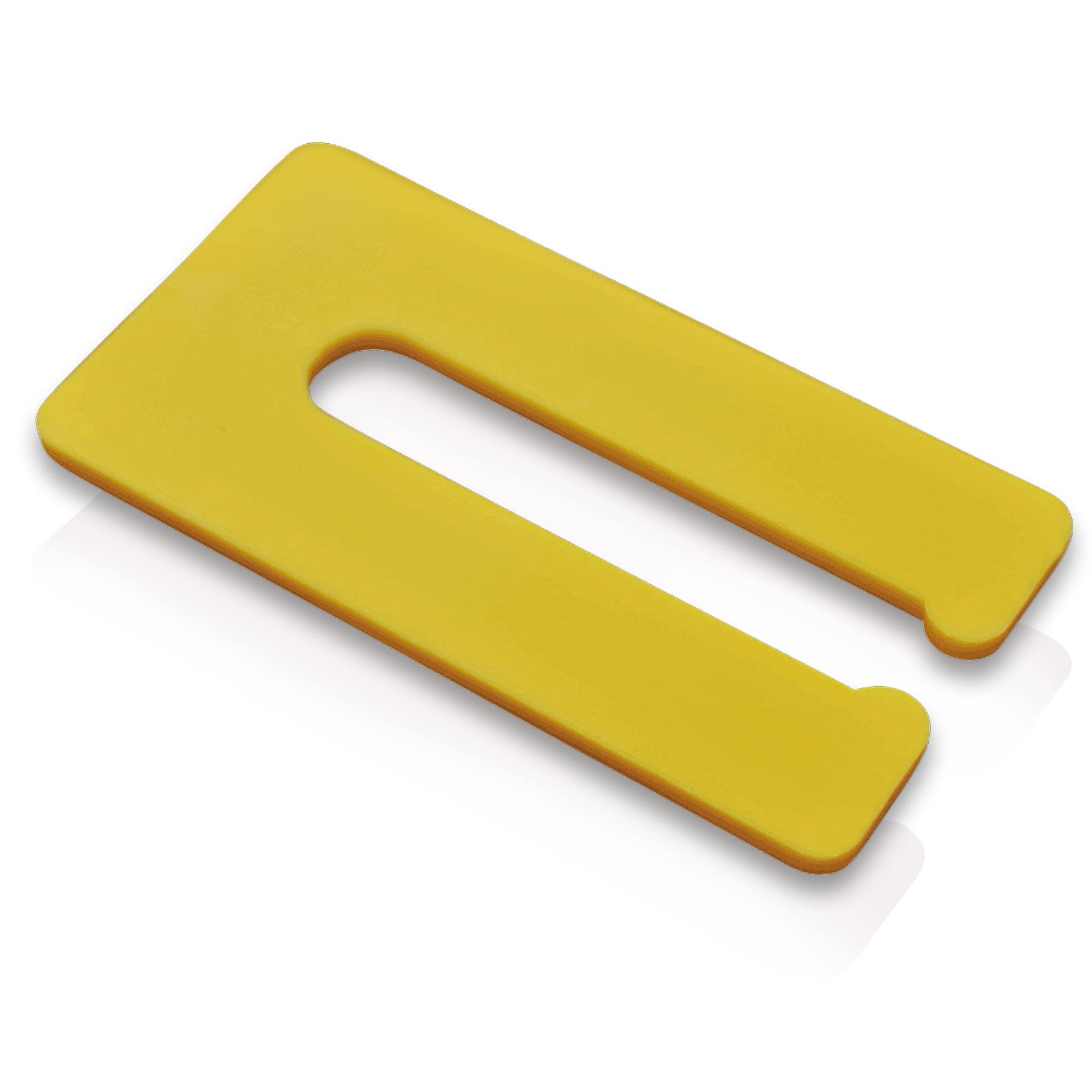 My Plast Distanzstücke – Unterlegeplättchen aus Kunststoff. variable Ausgleichsplättchen. 57 x 29 x 1. 2. 3. 4 mm. 4 x 50 Stück