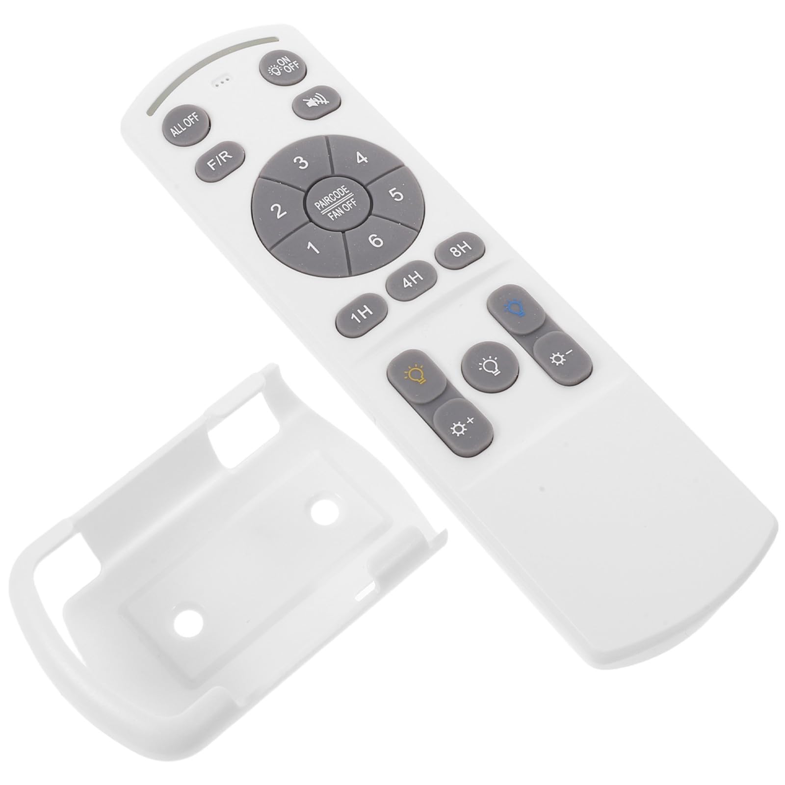 Control remoto para ventilador de techo temporizador integrado regulador luz 6 velocidades plástico 1