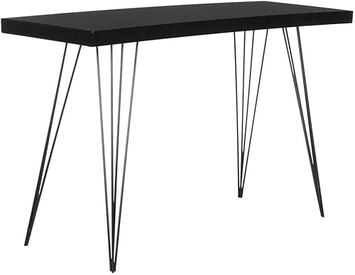 Miniatura 14 de Safavieh Home Collection Wolcott - Mesa de consola y color blanco Blanco/negro,negro / negro,negro, marrón (Dark Brown / Black),Gris / Negro,negro,