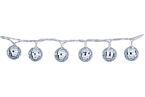 Kikkerland Disco Ball Decor String Lights