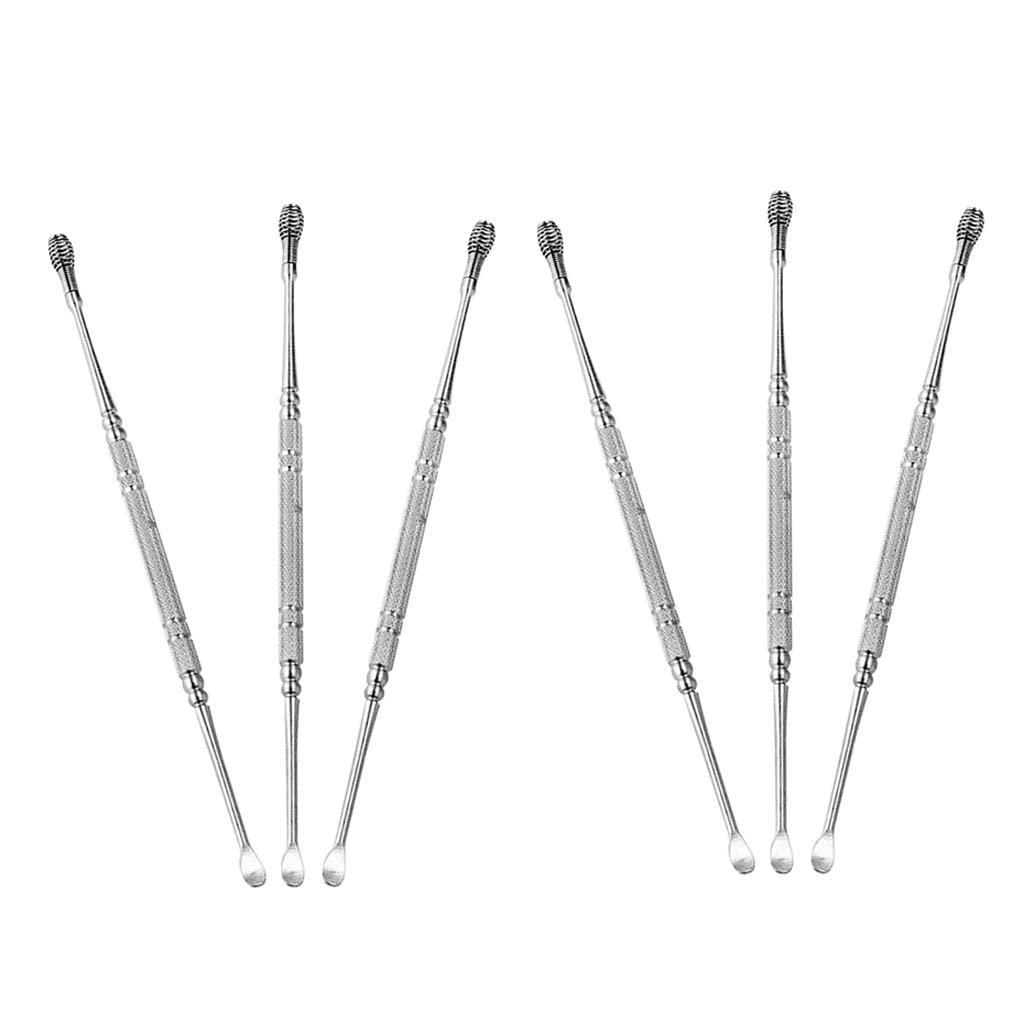 6X Stainless Steel Earwax Removal Tools Ear Pick Digging Ear Spirals | Health & Beauty | Salon & Spa Equipment | Salon & Spa Supplies-image-21