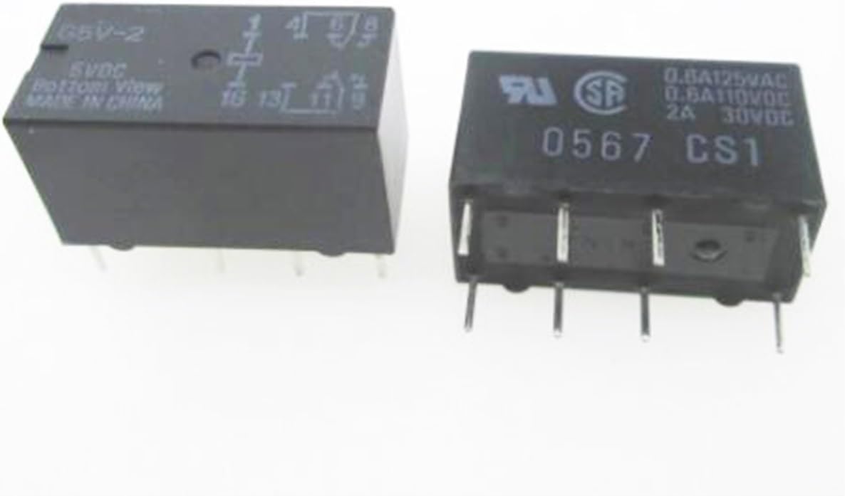 5V Relay G5V-2-5VDC G5V-2 5VDC G5V2 DC5V 8PIN(10pcs)