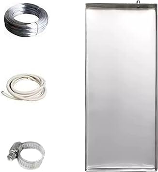 Air Conditioner Drip Pan, Window Air Conditioner Drain Kit, Portable Ac Water Catcher Drain Pan with 13 FT Drain Hose and Clamp(84 * 36 * 3cm/33 * 14 * 1.2in)