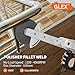 GLEX Angle Grinder Stand Tools, Extended Angle Grinder, Stainless Steel Industrial Long Arm Electric Angle Grinder, Sander, General Purpose: Grinding Wheels, Metal Cutting Blades, Flap Wheels.