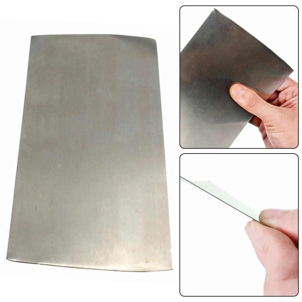 Pure Nickel Plate Sheet 0.3mm Thickness 100X200mm,High Conductivity Metal Foil For Industrial Manufacturing Electroplating Catalysts