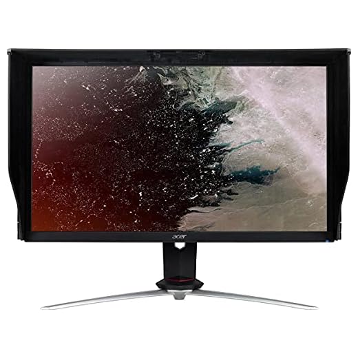 Acer Nitro XV273K Pbmiipphzx 27" UHD 3840 x 2160 IPS AMD Radeon FreeSync and NVIDIA G-SYNC Compatible Monitor, DisplayHDR400, Quantum Dot, 144Hz, 1ms, DCI-P3 , Delta E<1