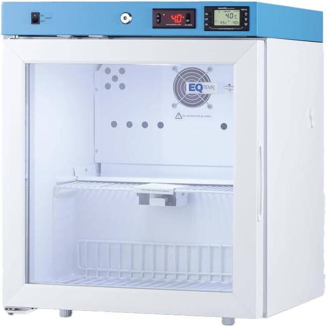 1.58 cu. ft Medical Refrigerator, NSF/ANSI 456 certified, Compact Glass Door (Left Hand Door) - ACR162GNSF456LHD