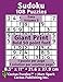 Sudoku - 108 Puzzles; Easy; Volume 3; Giant Print (Cactus Puzzles): 1 puzzle/pg,1 solution/pg; 8.5" x 11"; 21.6 x 27.9 cm; Bold 50 Point Font