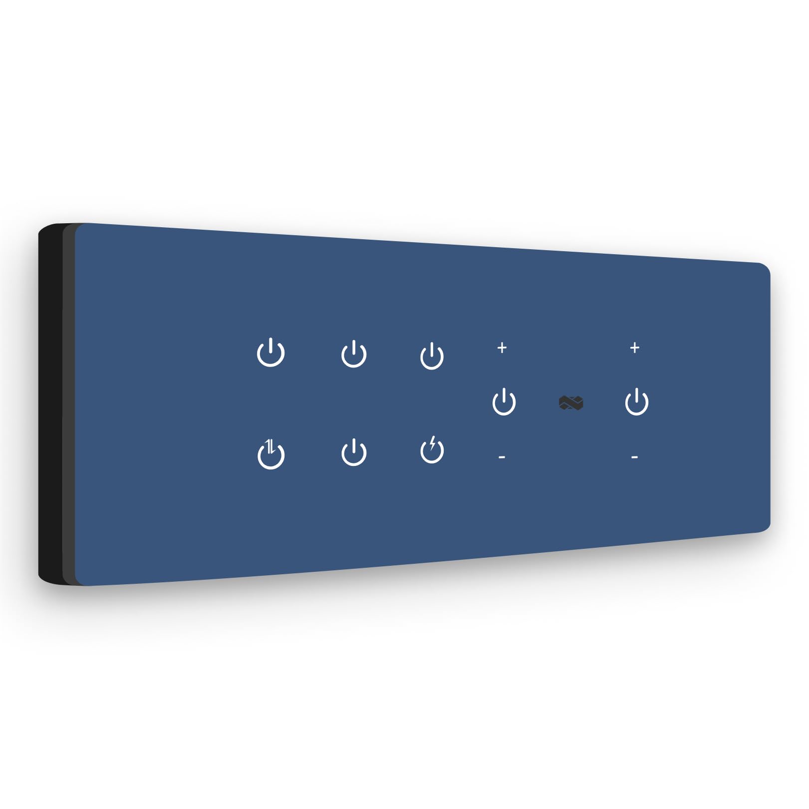 IOTICS Smart Wifi Switch Board: 6 x Switch & 2 Dimmer Module. Touch Control, Remote, App Control. Voice Compatible with Alexa & Assistant. Smart Touch Switch Board For Home Automation (Blue)-picture-23