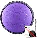 Handpan,Steel Tongue Drum Drums in acciaio 11-tono tamburo , tamburo di linguetta in acciaio da 12 pollici, tamburo percussioni tamburo portatile tamburo portatile, adatto per yoga, fitness, meditazio