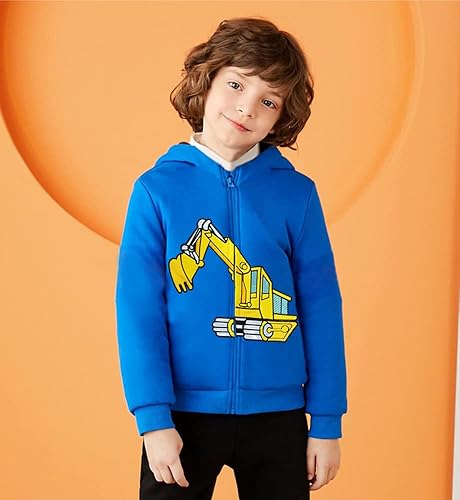 Miniatura 2 de Little Hand - Sudaderas con capucha para niños, con estampado de dinosaurios, para niños de 2 a 7 años