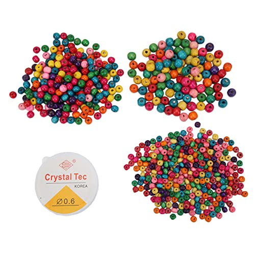 Listado y reviews de Pendientes madera - cinco favoritos. 37 600 piezas de colores surtidos Pintura redonda Cuentas espaciadoras de madera para pulseras de joyería Collar Pendientes Fabricación de proyectos de artesanía de bricolaje