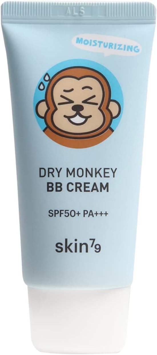 Animal BB Cream Angry Cat Dark Panda Dry Monkey SPF 50+ PA+++ Made In Korea (Dry Monkey)