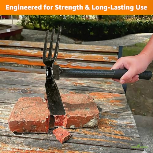 Image of Anandi Green's Metal Agriculture Garden Spectacular Heavy Duty Plastic Handle Gardening Tools Set for Gardening (Pruning Saw Folding)