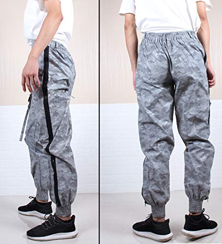 Men Reflective Pants Brand Hip Hop Dance Fluorescent Trousers Casual Harajuku Night Sporting Jogger Pants2