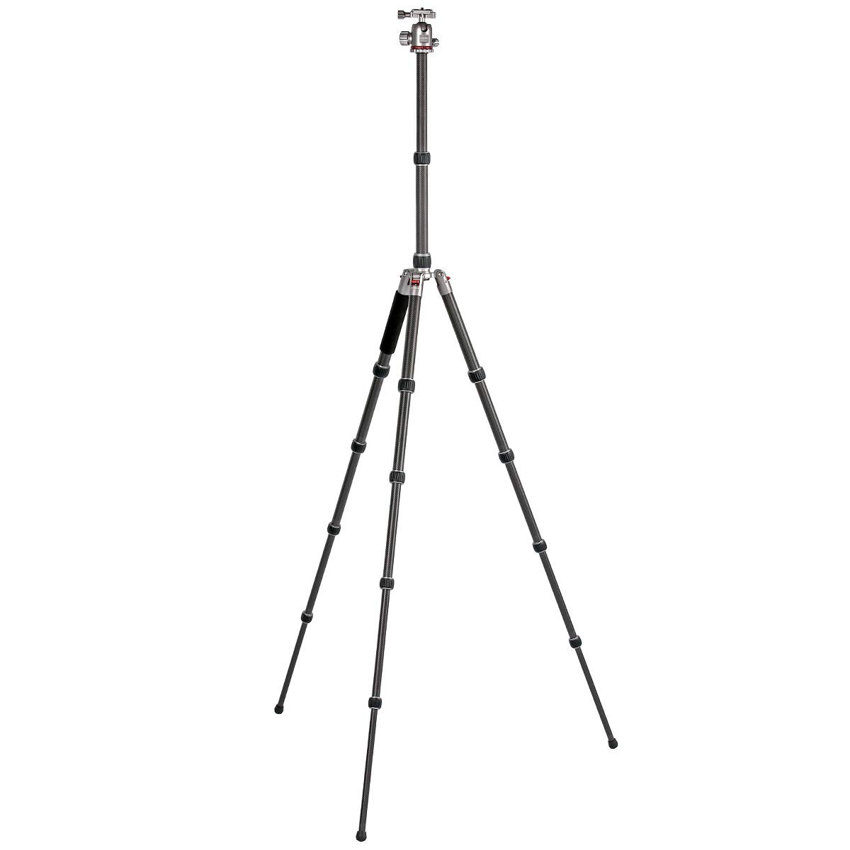 JUSINO Trípode de Carbono versátil con función monopod hasta 158 cm/8 kg + rótula TK-2535C FGS-30