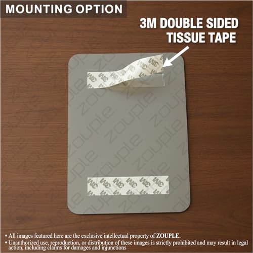 Image of PUSH-PULL Sign, 6x4 Inch, Durable Steel, Self-Adhesive, Two-Tone