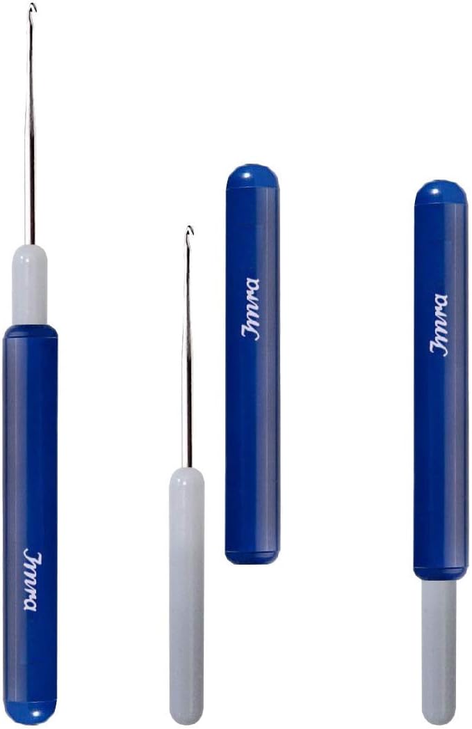 Crochet Hooks for Thread Plastic Handle Steel 0.60 mm si-col
