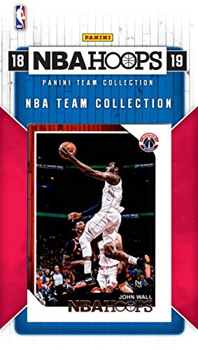 Washington Wizards 2018 2019 Hoops Basketball Factory Sealed 10 Card