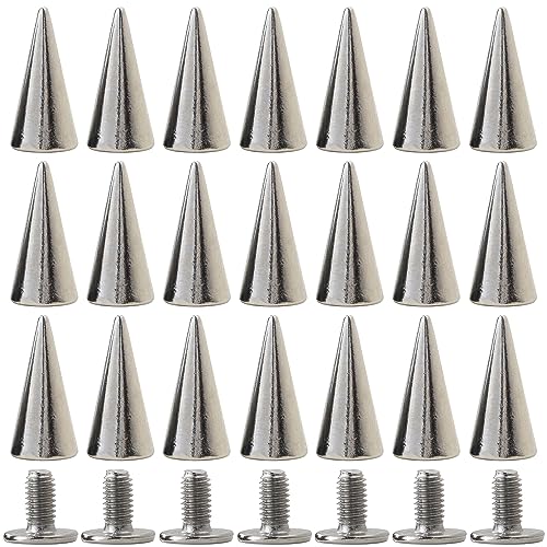 Yoranyo 0045 100 Sets Spikes And Studs 12Mm Spikes For Clothing Metal Studs Rivets For Leather Punk Spikes Rivets Screw Back Studs And Spikes thumb #3