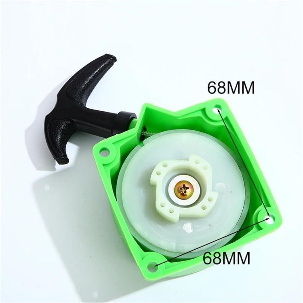 52cc 44-5 Easy Starter Recoil Pull Start Fit for 430 520 43CC 52CC Bc430 Bc520 Lawn Mower Brush Cutter Spare Parts(Green)