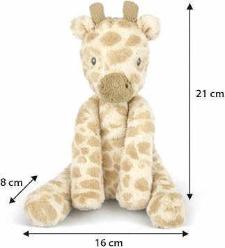 Mamas & Papas Welcome to the World Small Beanie Toy, Giraffe