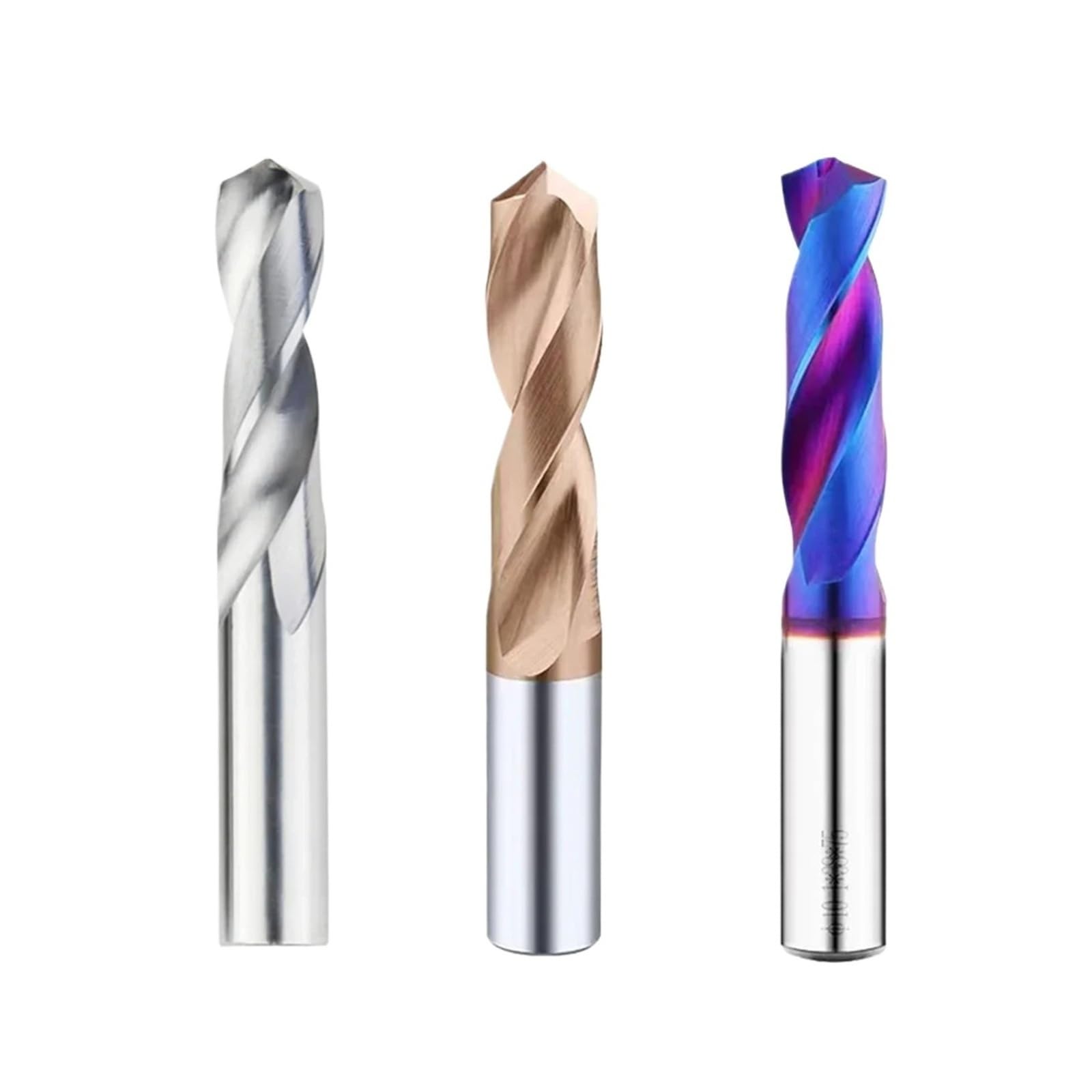 Brocas de carburo tungsteno sólido for Cnc, herramientas trabajo Metal 1,0-20mm, juego taladro duro, ud(55drill bit,8.4mm)