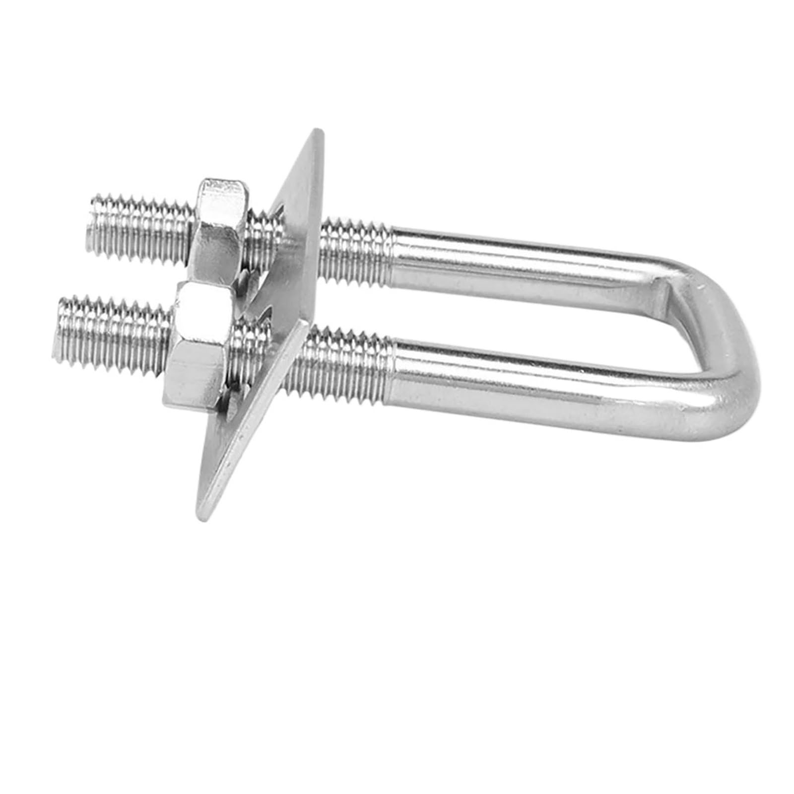 Bullone a U quadrato in acciaio inossidabile, Bulloni a U quadrati in acciaio inox 304 M6 misure multiple 2 pz(2Sets M6x20x50mm)