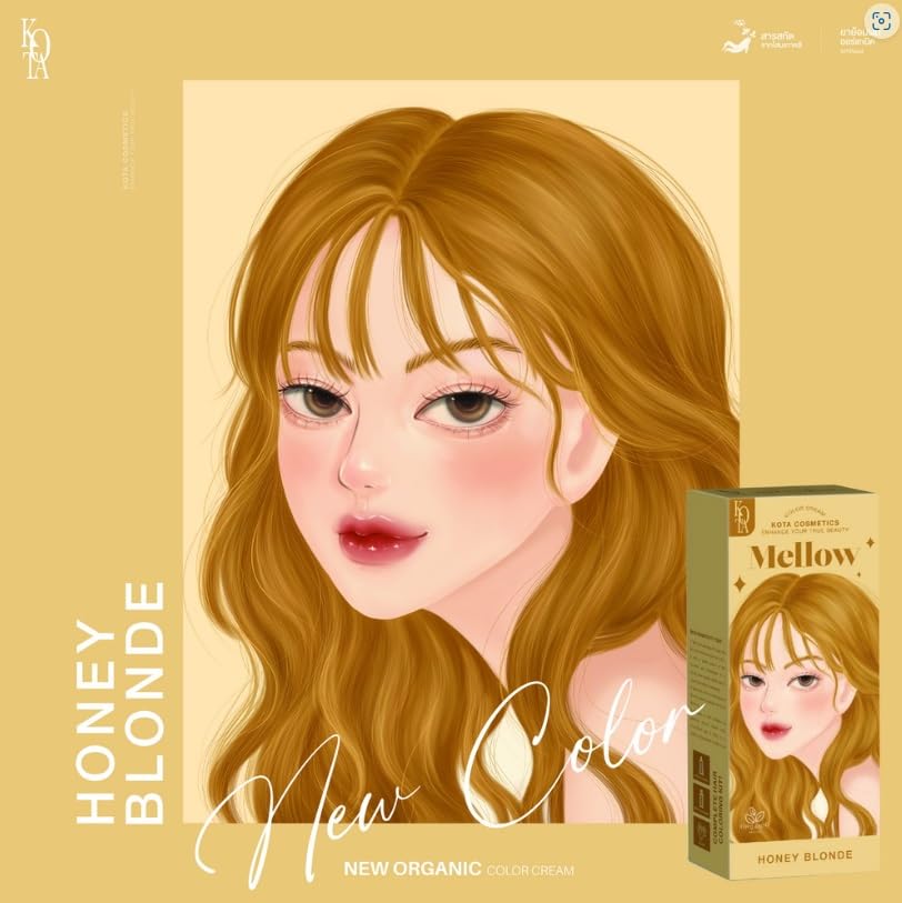 Kota Color Cream Hait Color Organic (Mellow (Honey Blonde)), 6.76 Ounce (Pack of 1) image 4