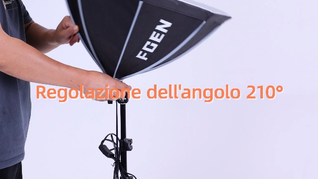 Kit De Iluminação Softbox Skytex 40x40cm Soft Box Com Led De | Frete grátis