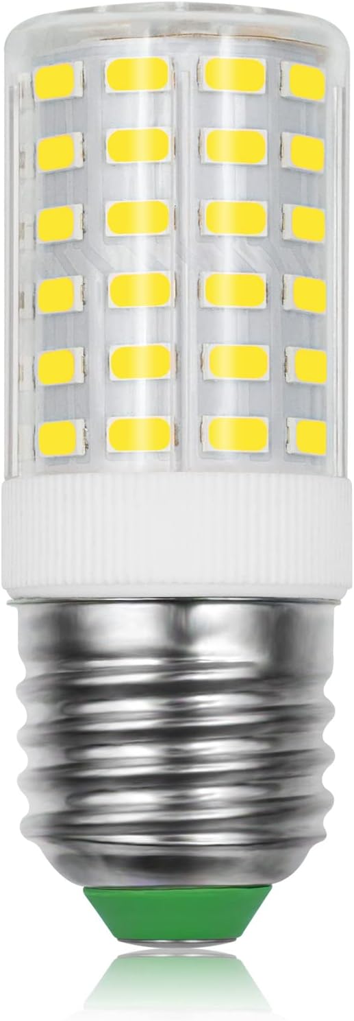 E26 LED Medium Base Screw LED Refrigerator Light Bulb Appliance Bulb 7W (60W-70W Equivalent) Non-dimmable Cool White 6500K 1000 Lumen AC100V-265V Fridge Light Floor Lighting Table Lamp Pack of 1