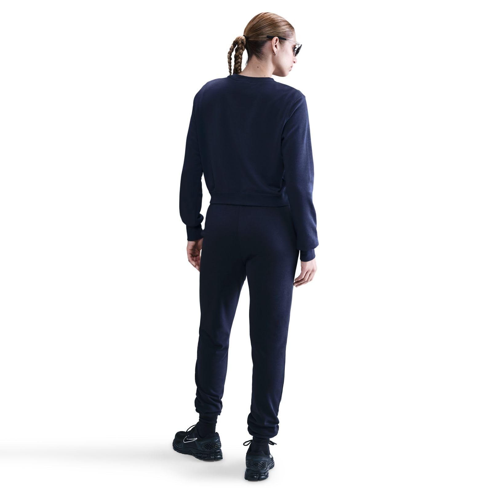 Nike Nike Sportswear Chill Terry French-Terry-Sweatshirt mit Rundhalsausschnitt für Damen Felpa French Terry Donna